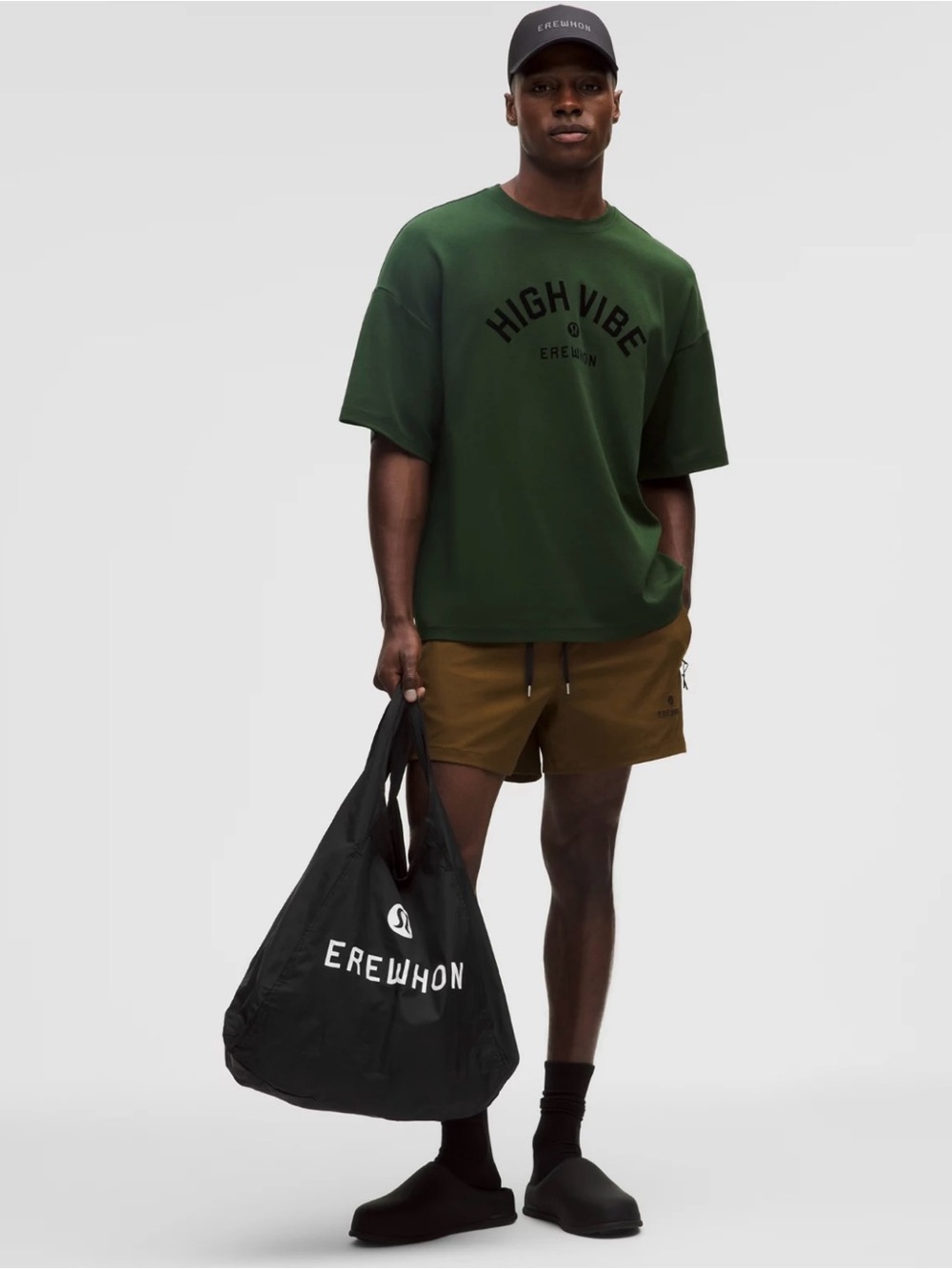 NWT Lululemon x Erewhon High Vibe Oversized T-Shirt Green Men S